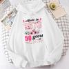 (Unisex Hoodie)Модный осенне-зимний свитер 1973 года с принтом «50 лет совершенства» унисекс и женский пуловер