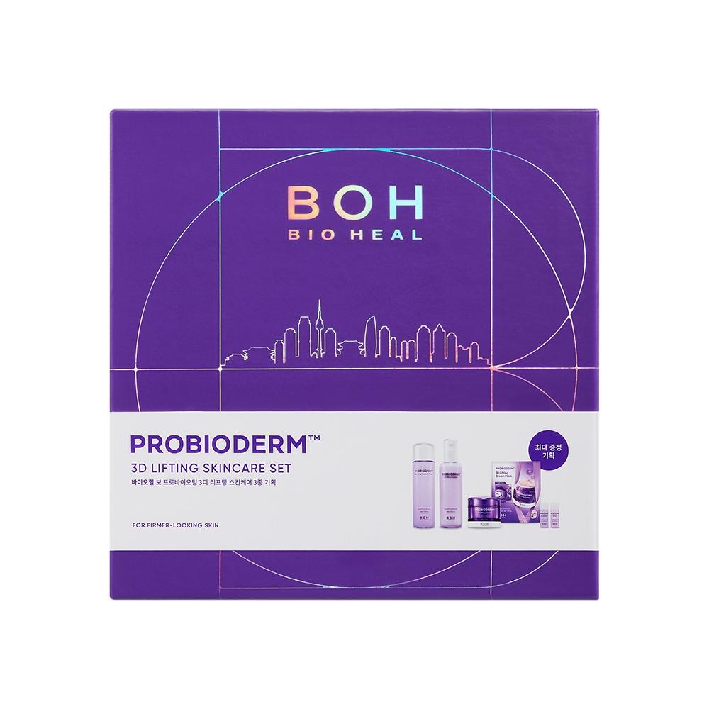 Biohealbo [максимальный Подарок Подарок] Biohealbo Probioderm 3D Лифтинг Уход за кожей Набор из 3 предметов Тонер+эмульсия+крем