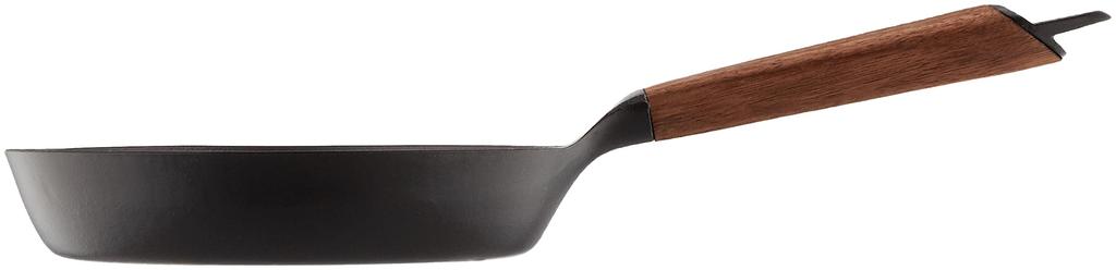 Vermicular Frying Pan 20cm Walnut Compatible Cast Enamel Gas/IH FP20-WN