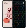 Роскошный чехол для телефона Google Pixel 10 9 8 9A 8A 7 7A 6 Pro XL 6A 5G Черный Мягкая задняя крышка из ТПУ Сотовый узор
