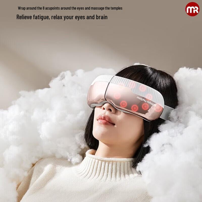 Складной визуальный массажер для глаз Morphy Richards, штекер CN (адаптер в комплекте)