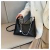 2023 New Korean Style Fashion Small Batch Design Women's Bag Simple Commuter Chain Hand-held Trendy Versatile Single Shoulder Bag