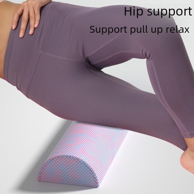 EVA Semi-Circular Foam Roller for Muscle Massage and Relaxation