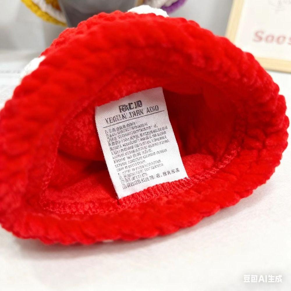 Versatile Crochet Yarn Hat Thick Autumn Winter Warm Cap Fashion Fisherman Hat Women Man Unisex