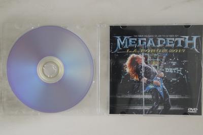 DVD MEGADETH - L A Forum 2017 НЕТ НЕ НА ЛЕЙБЛЕ Неизвестный Металл Использован