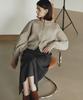 ZEROSTREET [2 Colors] Le Zero Two-Way Wool Button Sweater