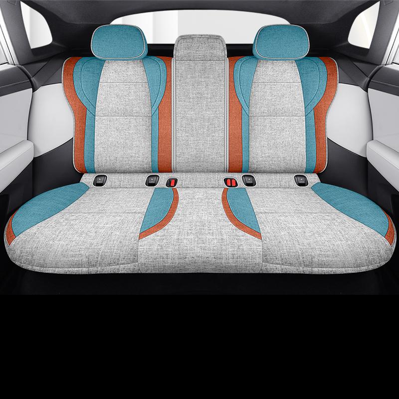 Чехлы на автомобильные сиденья для Zeekr 001, не подходят для использования в других моделях, чехлы на сиденья из высококачественного хлопка и льна.