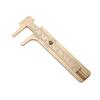 1pc Copper Caliper Pocket Caliper CM/Inch Dual Scale Wear Resistance with High Precision for Measurement