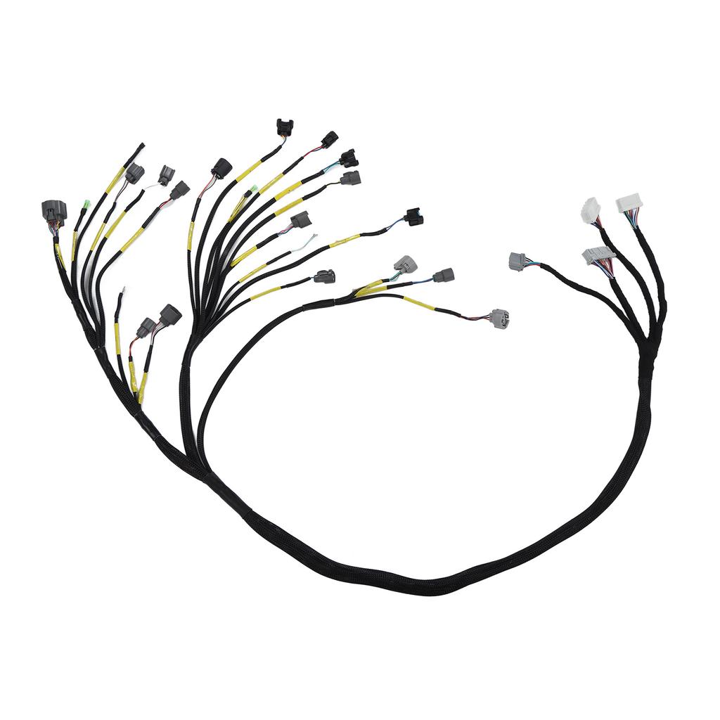 Engine Wiring Harness CNCHOBD21 Dustproof Flexible Replacement For Civic Integra B16 B18 D16 OBD2 Budget D B Series