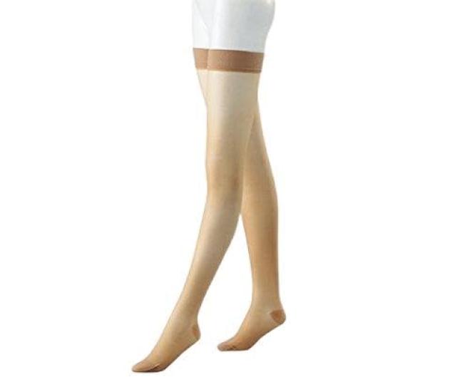 Terumo Elastic Stockings Jobst Ultra Sheer 20 with Sensitive Silky Beige M (Stockings Grip) JP-U20TMSV