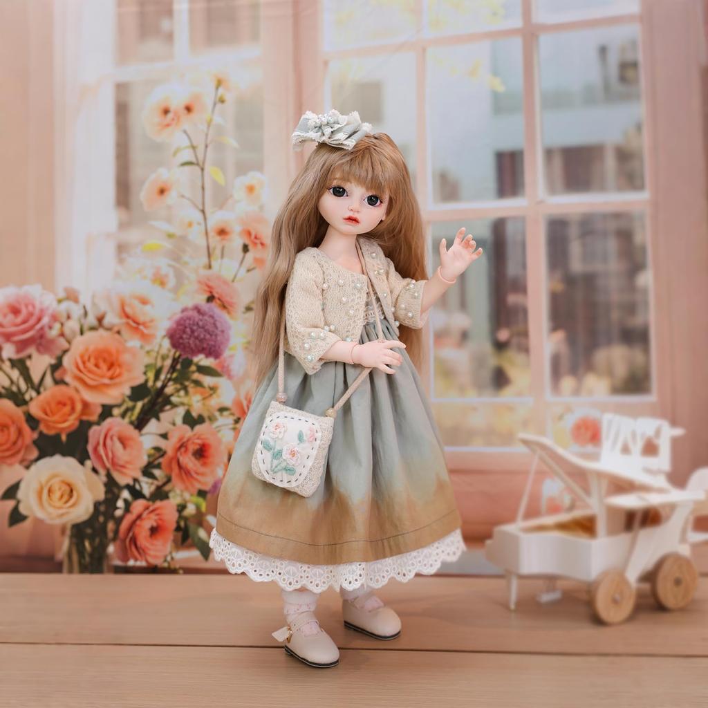 Кукла Cloveray Scale Cute Vinyl BJD с 15 шарнирами, полностью подвижная, стеклянная, ручной работы, сменная, со бесплатной подставкой. Идеально подходит для