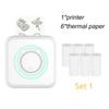 Мини-портативный фотопринтер, карманный термопринтер, Impresoras, Bluetooth-совместимый, для мобильных телефонов, Android и iOS, подарки