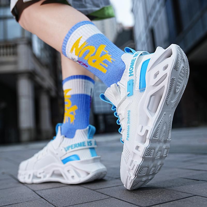 Модные повседневные спортивные кроссовки, мужские дышащие баскетбольные кроссовки для бега для мужчин, удобные мужские кроссовки хорошего качества в стиле панк-стрит