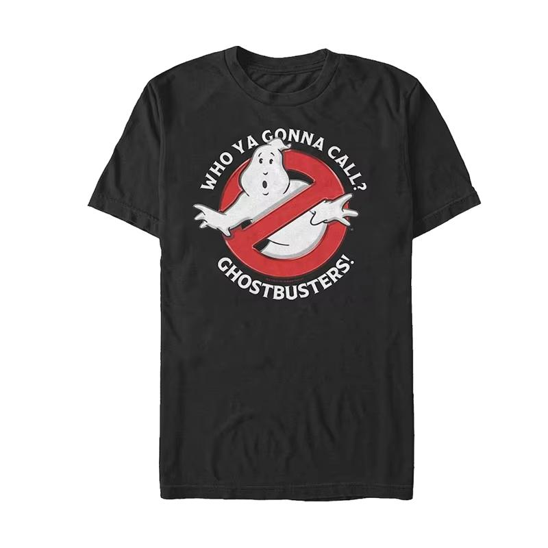2025 Summer Classic Ghostbusters Fashion Men Women Printed T-Shirts Short Sleeve Tee Clothing Casual Loose Tops