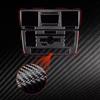 2Pcs Real Carbon Fiber Console A/C CD Panel Trim For Benz G-Class W463 G63 13-18