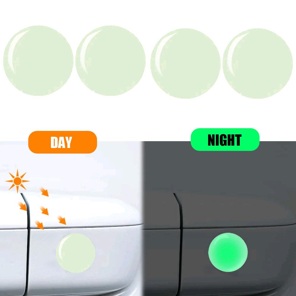 4 шт. универсальные наклейки на замочную скважину для двери автомобиля, защитные наклейки на дверь автомобиля, амортизирующие прокладки для предотвращения столкновений, внешние аксессуары для автомобиля