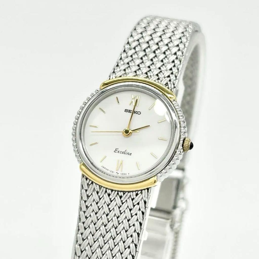 [USED] SEIKO Exceline 1221-0180 Quartz Wristwatch