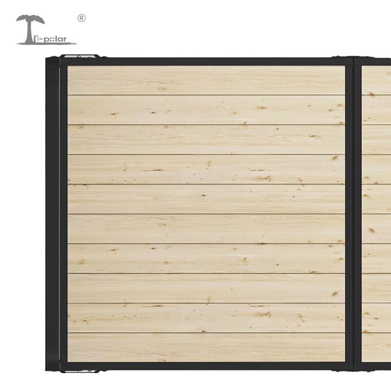 Tri-polar Folding Hard Board Bed