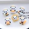 Panda Bread Toast DIY Cream Glue Cartoon Food Resin Jewelry Accessories