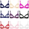 Women's Floral Lace Bra Push Up Underwired Bralette Underwear