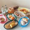 Colorful Basket Serving Reusable Storage Basket Cake Hamburger Food Baskets  Picnic Plate