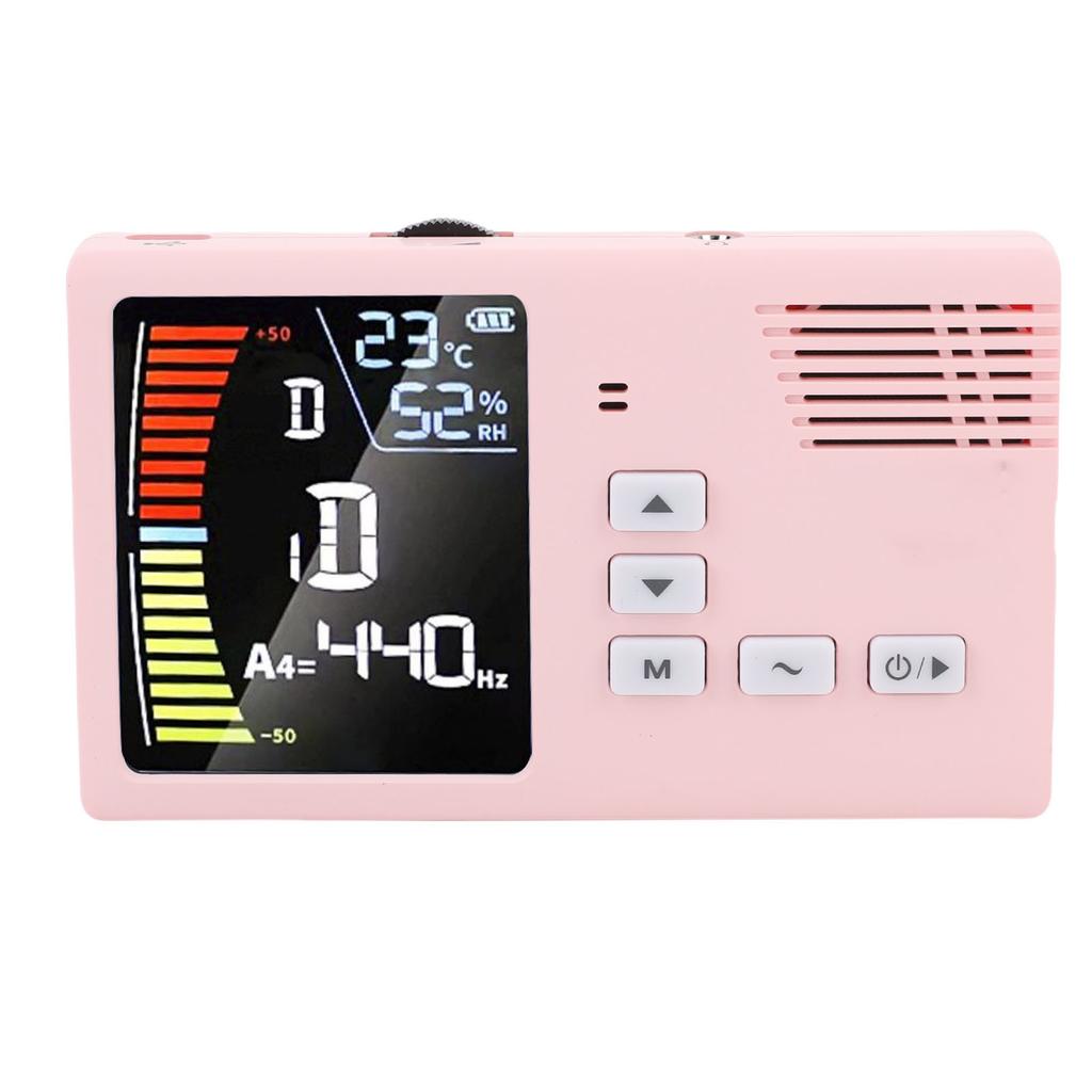 Метроном Тюнер Перезаряжаемый Светодиодный Дисплей 3 в 1 Цифровой Тюнер Генератор Тона для Гучжэн Гуцинь Эрху Пипа Белый