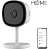 IGET HOME Camera CS1 White - Caméra D'intérieur IP FullHD Avec Détection De Mouvement Et De Son Et Vision Nocturne