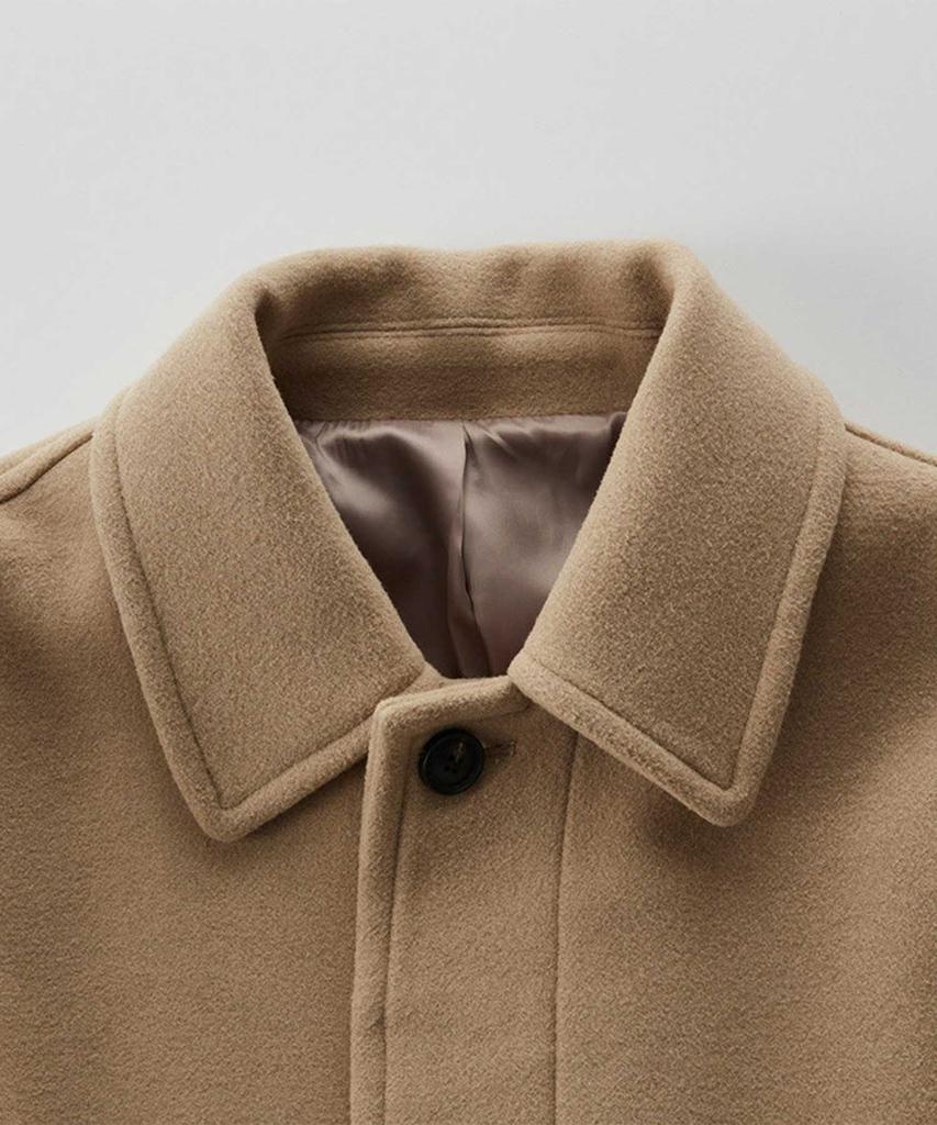 STCO Balmacaan Oversized Coat Light Beige (Over)_Sctud77Osf