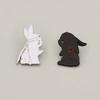 Wuxian Jewelry Lan WangJi Accessories Black Rabbit Mo Dao Zhu Shi Enamel Brooch Brooches Pin Badge
