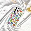 Защитный чехол для объектива с красочным рисунком грибов и защитой от падений для мобильного телефона Samsung S23A55.