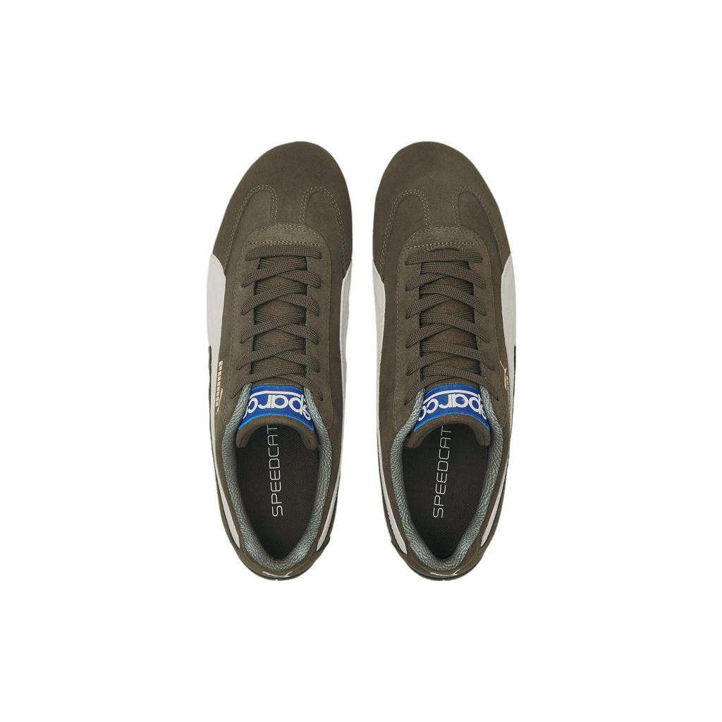 Sparco X Puma Speedcat OG+ Forest Night Unisex Sneakers Green White 307171-04