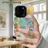 Phone Case: 2D flat, fits iPhone 18, 17, 16, 15, 14, 13, 12 Pro protective case, beach little animals, perfect Christmas and Halloween holiday gift