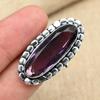 Fancy Amethyst Gemstone Handmade Solid 925 Sterling Silver Wedding Gift Ring
