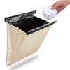 [Compatible with Multiple Vehicles] Car Trash Can for Cars, Car Accessories, Convenient Goods, Small Storage Case, POPOT (Beige)