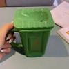 Large Capacity Toilet Shape Cup Funny Water Cup Personality Office Coffee Mug  Prank Gift