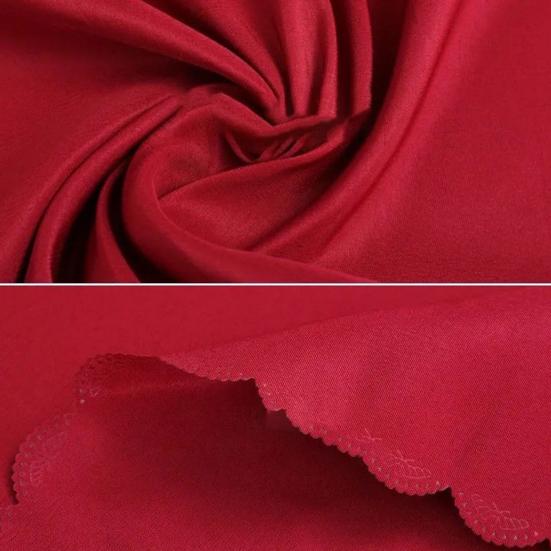 Полиэстеровая скатерть Элегантная однотонная тканевая скатерть Декоративная скатерть