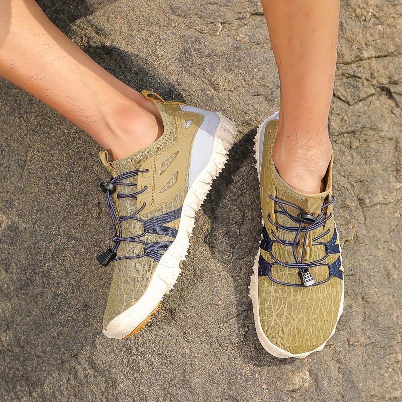 Акваобувь Босоножки Пляжная обувь Взрослые Обувь для тренировок в зале и на улице Унисекс Быстросохнущие Дышащие Кроссовки