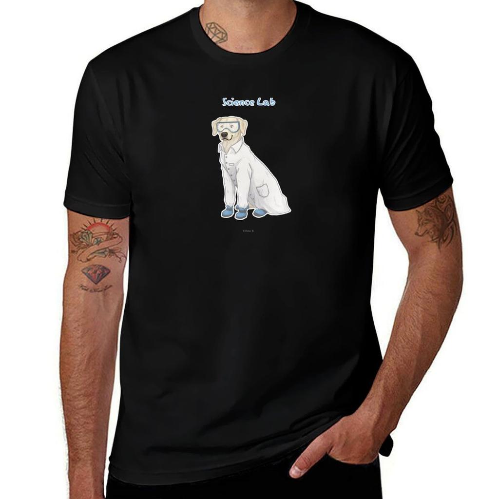 Science Lab T-Shirt Trendy Print Short Sleeve T-Shirt