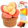 Beginners Crochet Kits DIY Crochet Starter Kits Including Crochet Hook, Yarn Balls, Needle, Instructions, Accessories