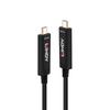 LINDY 15m USB Fiber Optic Hybrid Only Type-C Cable, Audio/Video (Model Number 38503)