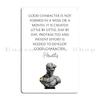 Heraclitus Stoicism Life Lessons Motivational Quote Metal Sign Classic Designing Wall Decor Cave Poster Tin Sign Poster