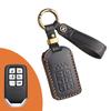 Ключница подходит для чехла для ключа Honda, чехол для ключа автомобиля Fit Civic Accord Crown, натуральная кожа.