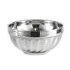 JingJingRS 304 Stainless Steel Double-Layer Insulated Dining Bowl