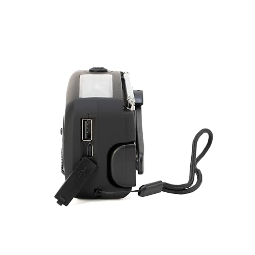 Captain Stag UY-7100 Аварийное радио Рукоятка Солнечная USB