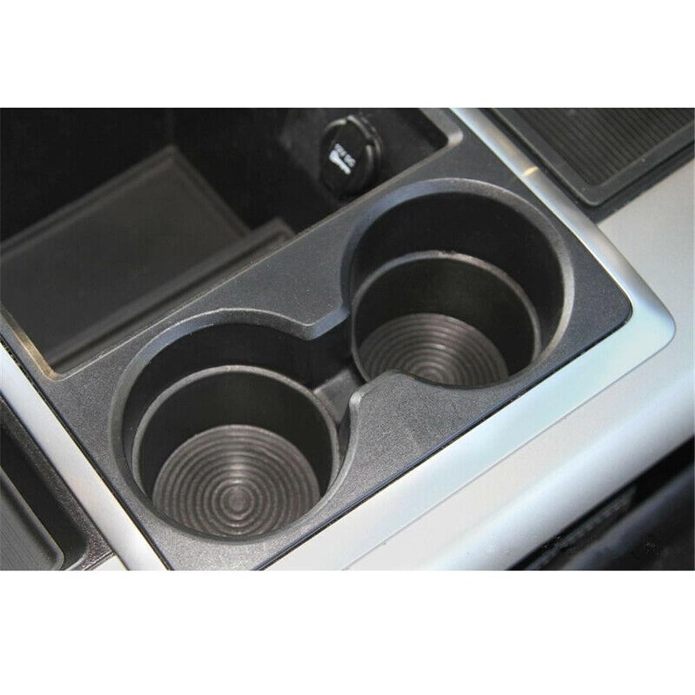 2 шт., держатель для чашки на центральной консоли, черная вставка для Dodge Ram 09-16 1500 2500 3500