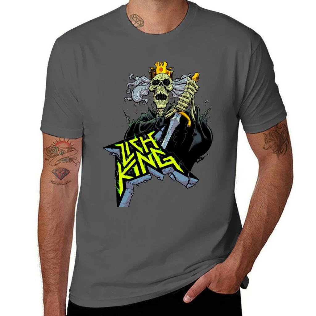 Lich King Conqueror Tshirt Plus Size Gym Sports Tshirt