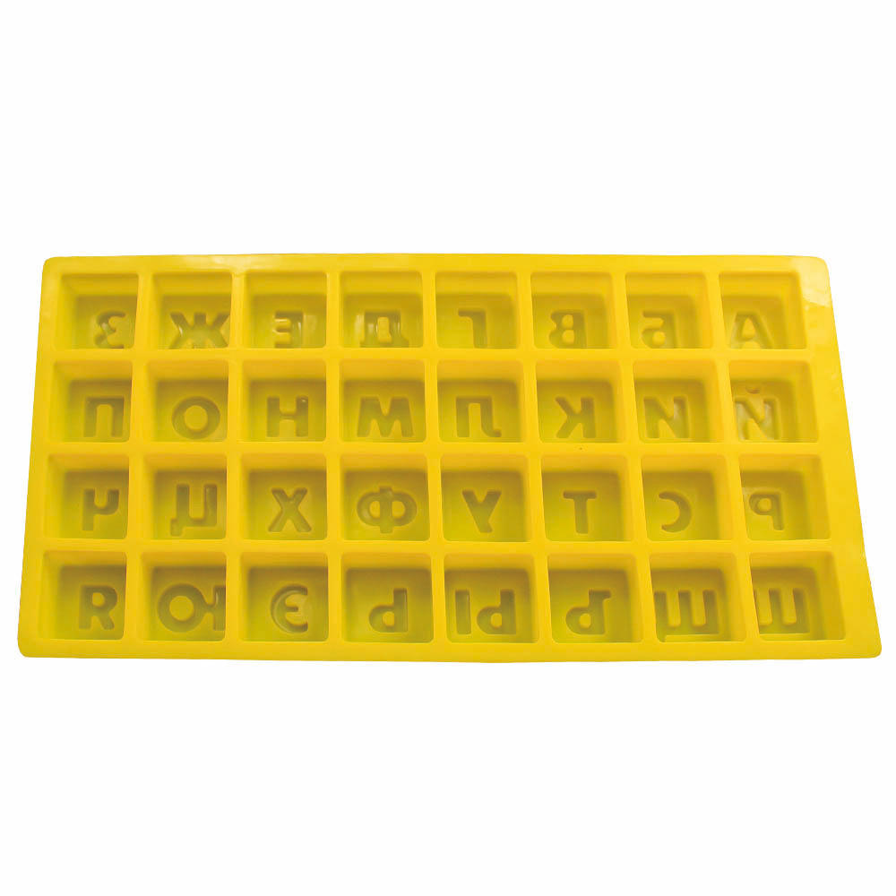 1 шт. Русский алфавит/буквы силиконовая форма шоколадная форма DIY кондитерские инструменты формы для выпечки помадка ARI