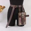 PU Leather Medieval Waist Belt Not with Book Book Pouch Set  Waist Accessories