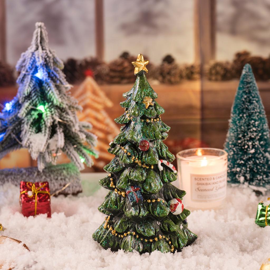 Christmas Tree Desktop Decor - Tabletop Holiday Tree With For Home And Party Decoration