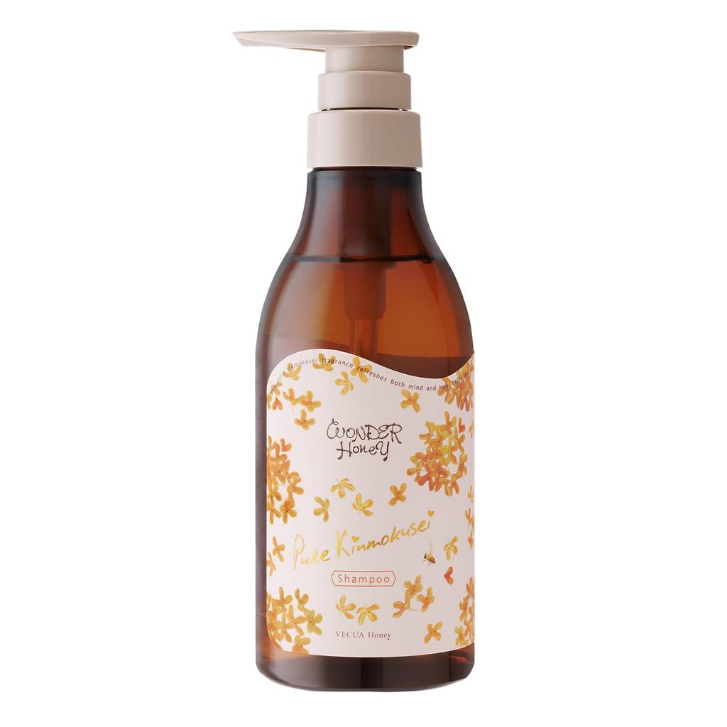 Wonder Honey Шампунь-уход с медовой кислотой Набор Чистый Османтус Содержит медовые аминоглиоксиловую молочную кислоты и гидролизованные Восстанавливает поврежденные уменьшает и оставляет